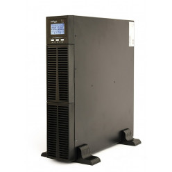 Gembird EnerGenie Online rack UPS, 2000 VA / 1800W, pure sine wave, USB, LCD, input IEC C14, outputs: 8x IEC sockets, 2U